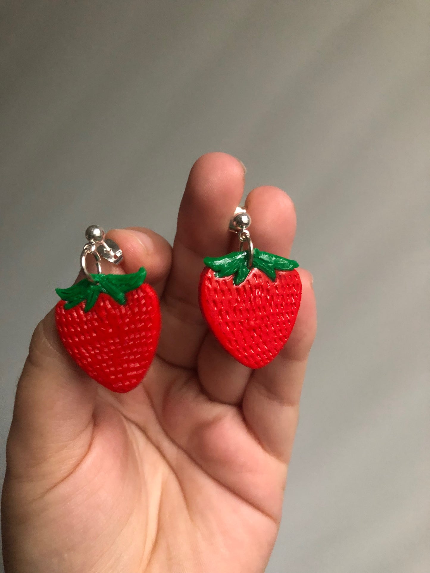 Strawberry Dangle Earrings